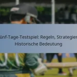 Fünf-Tage-Testspiel: Regeln, Strategien, Historische Bedeutung