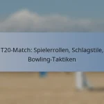 T20-Match: Spielerrollen, Schlagstile, Bowling-Taktiken