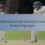 T20-Weltmeisterschaft: Geschichte, Formate, Denkwürdige Spiele
