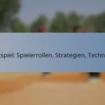Testspiel: Spielerrollen, Strategien, Techniken